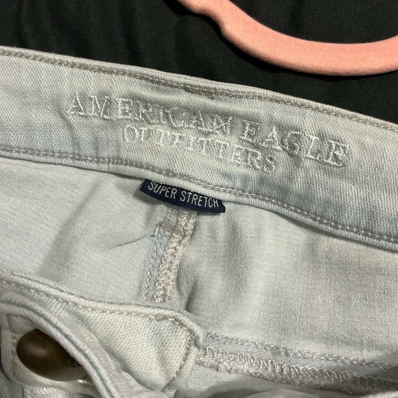 EUC Light Blue Distressed Women Jeggings Size 14 - Picture 8 of 9